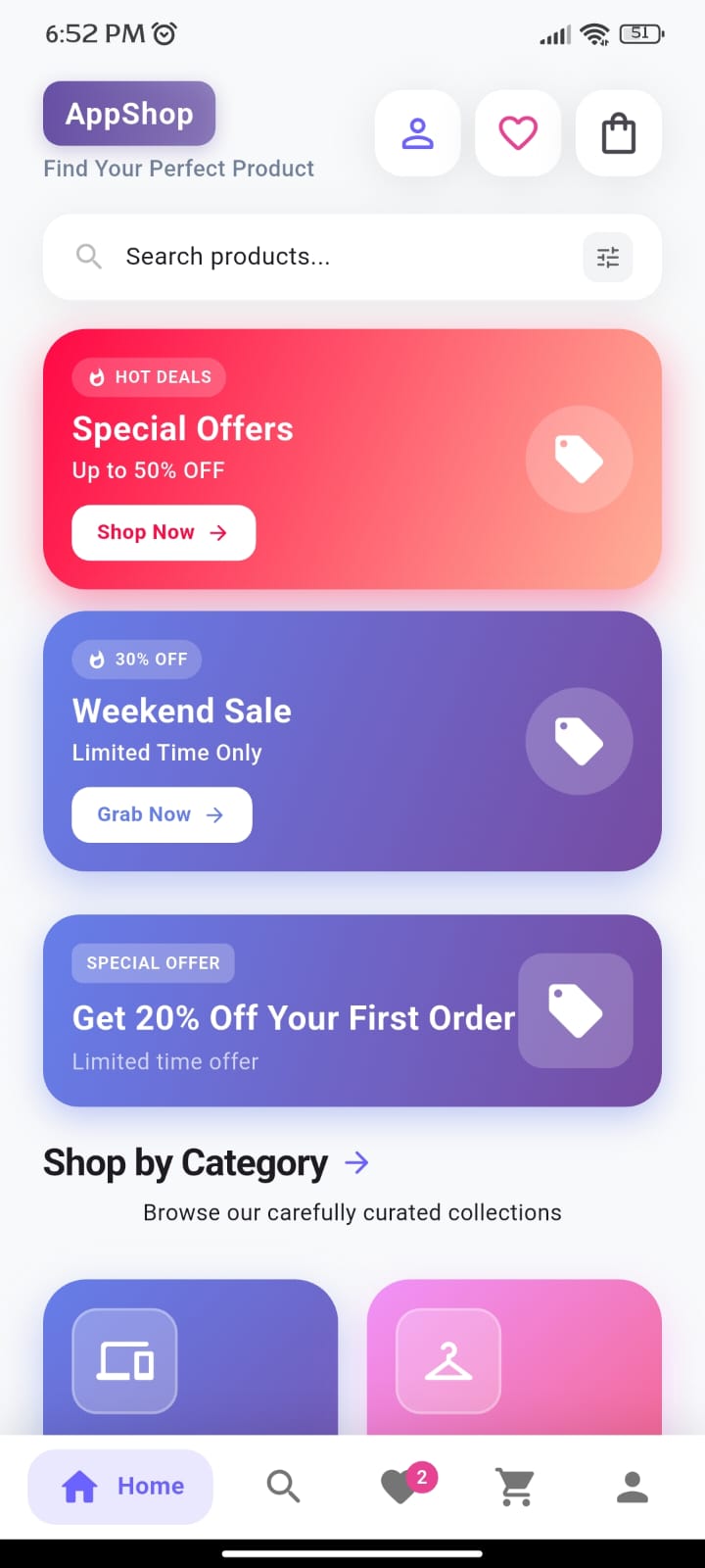 صورة E-commerce-flutter-app&ios
